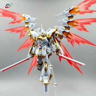 1/144 HG Scale Garuda Mecha Assembly ชุดสไลด์น้ํา Decals & PET Red Wing Parts Premium Hobby ของขวัญสะสมสําหรับแฟนอะนิเมะ