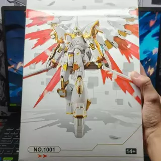 1/144 HG Scale Garuda Mecha Assembly ชุดสไลด์น้ํา Decals & PET Red Wing Parts Premium Hobby ของขวัญสะสมสําหรับแฟนอะนิเมะ