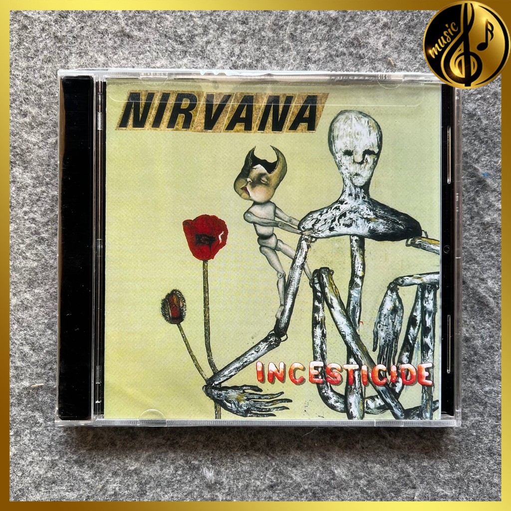 Nirvana - Incesticide 1992 CD Album [ปิดผนึก] ใหม่เอี่ยม 1ZO4480 PH