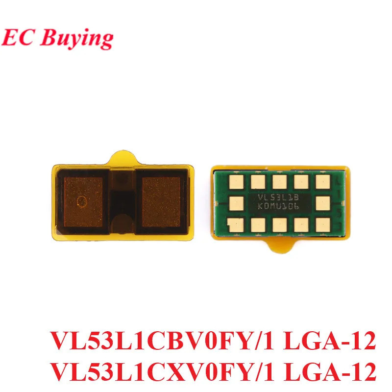 VL53L1 VL53L1X VL53L1CBV0 VL53L1CBV0FY/1 VL53L1CXV0 VL53L1CXV0FY/1 LGA-12 Time-of-Flight (To 2C II เ