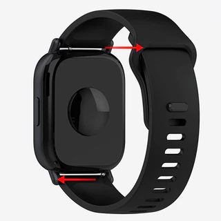 22มม. สายซิลิโคน for Redmi Watch 5 Active/ Mi Watch 5 Lite เปลี่ยนสายยาง for Smartwatch Huawei/Samsung/Aolon/Itel สายรัด
