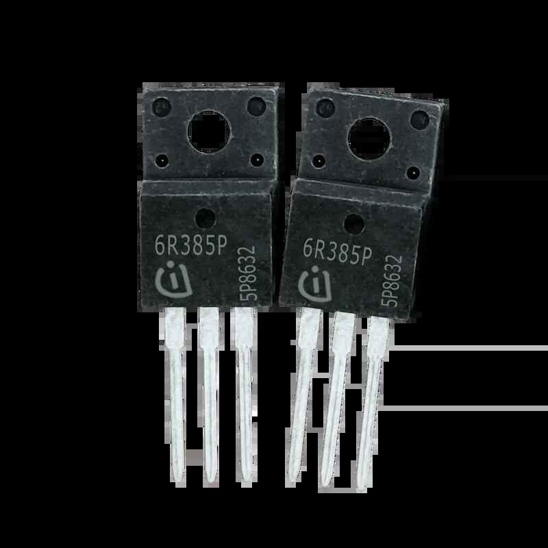 10PCS 6R385P IPA60R385CP TO-220F 650V 5.7A นําเข้า Original Quick Delivery