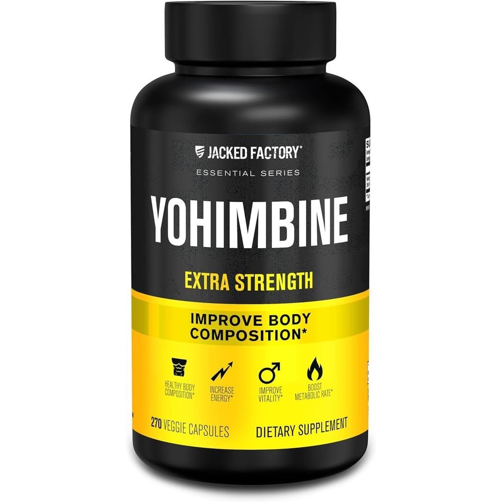 เสริมความแข็งแรงเป็นพิเศษของแจ็ค 270 แคปซูล - สารสกัดเปลือก Yohimbe ระดับพรีเมียมสําหรับผู้ใช้ที่เชี