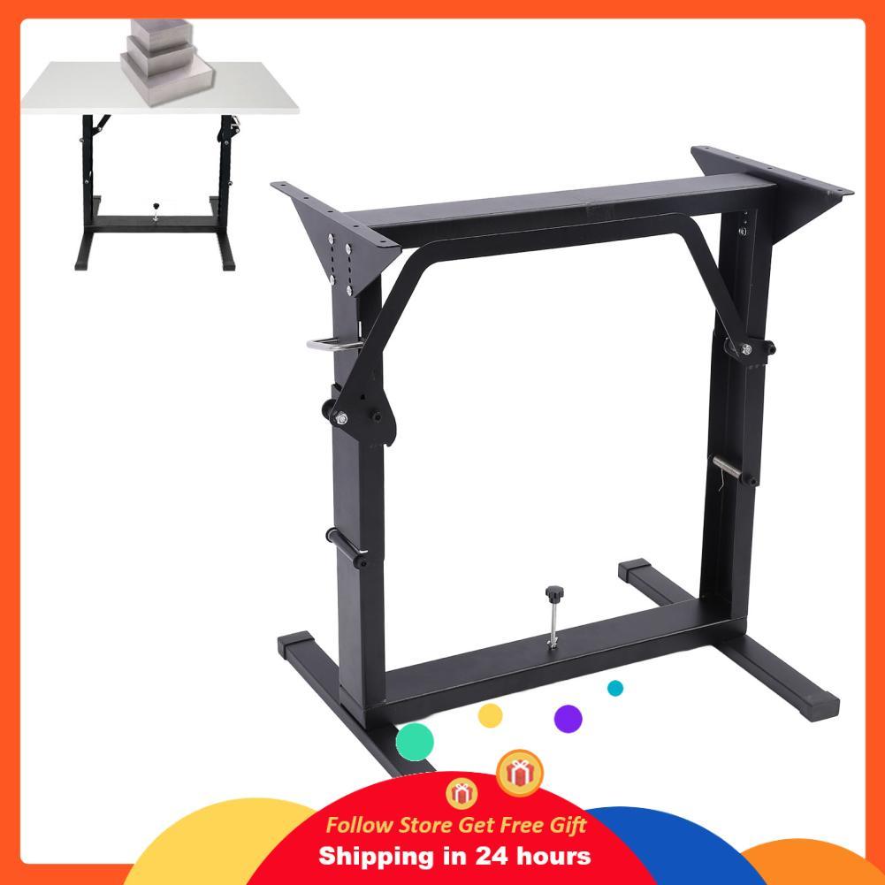 Skejnojj Skejnojj ปรับโต๊ะยืนกรอบ 27 ถึง 63 ซม.ความสูง 573lbs โหลดความจุมัลติฟังก์ชั่พับยกสำหรับ RV 