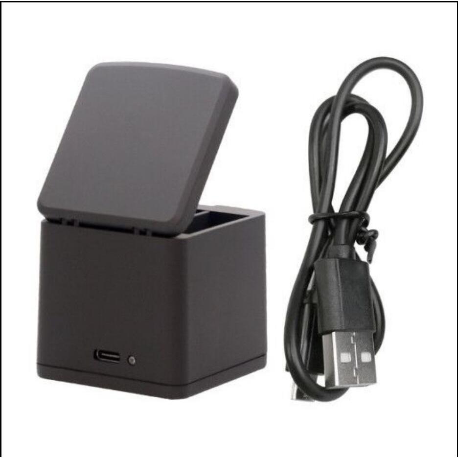 Spot Goods#Applicable Gopro hreo9/10 black Full Decoding Battery Charger Set with Storage Charging B