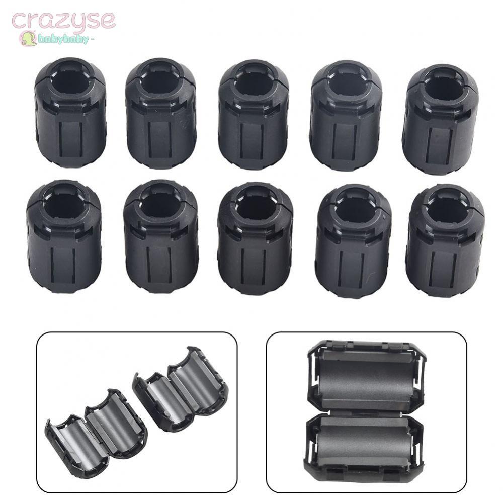 พรีเมี่ยม 10x TDK Ferrite Core Noise Filter Ring Clips สําหรับยกเลิกเสียงรบกวนสายเคเบิล