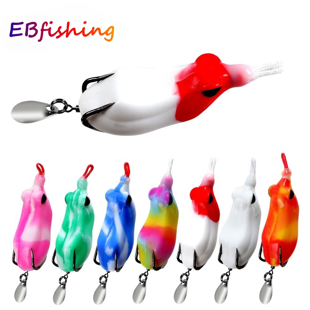 ล่อตกปลาแบบนุ่ม ขนาด 5 ซม. และ 6.5 ซม. เหมาะสำหรับการตกปลาช่อนและ crankbait fishing
