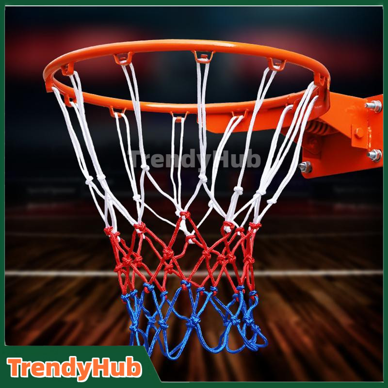 Basketball Hoop ห่วงบาสเกตบอล พร้อมตาข่าย รุ่น ขนาด 45 cm ห่วงบาส ห่วงบาสเกตบอลแขวนติดผนัง