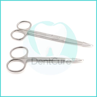 กรรไกรศัลยกรรมจักษุ สแตนเลสตรง สำหรับทันตกรรม Operating Scissors กรรไกรผ่าตัด สแตนเลส ปลายตรง