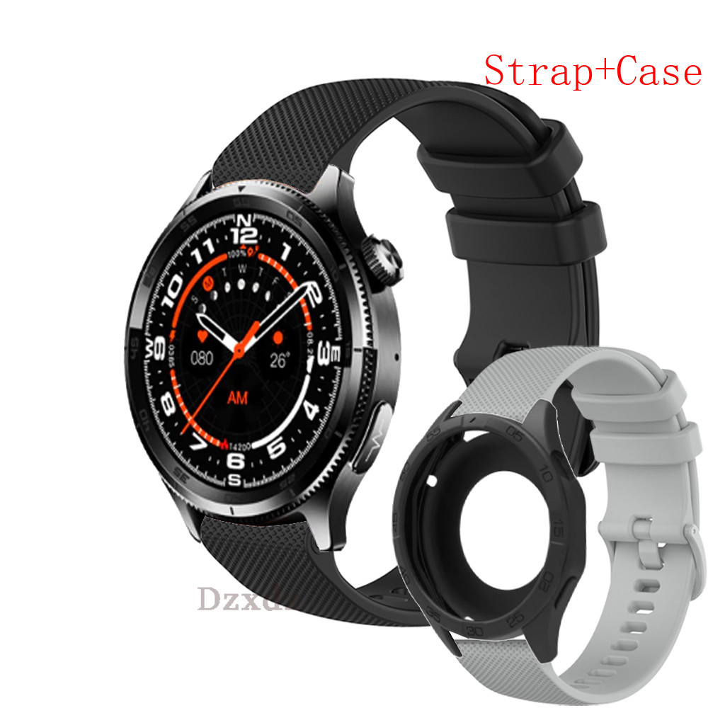 เคส Aolon Pulse Case กรณีหน้าจอฝาครอบป้องกันกันชนสําหรับ Aolon ecg PULSE สายรัดซิลิโคนสายรัดข้อมือสร้อยข้อมือนาฬิกาอุปกรณ์เสริม
