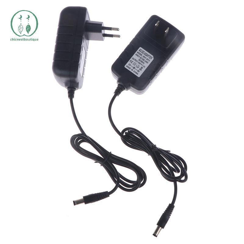 [Chicnest] 24V 1.5A Power Supply Adapter Charger 36W EU Plug AC 100-240V สําหรับ UV LED Light โคมไฟเ