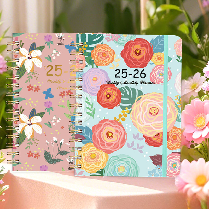 planner 2026 แพลนเนอร์ 2026 26 Planner Coil Planner 2026 Schedule Book a5 Handbook Notebook Teacher 