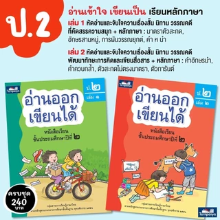 หนังสือเด็ก ธารปัญญา อ่านออกเขียนได้ แบบฝึกอ่านเขียนภาษาไทย ระดับ อนุบาล ป1 ป2 ป3 (เลือกเล่มได้)