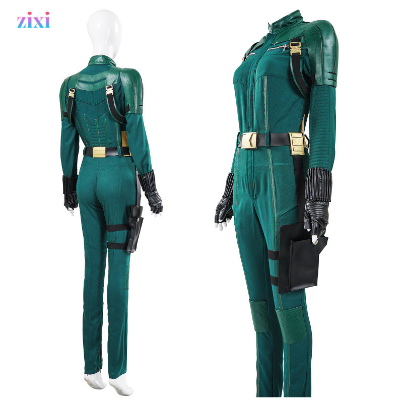 Thunderbolt 76ers รุ่นที่สองสําหรับคอสเพลย์ Black Widow Yealena Jumpsuit Performance คอสเพลย์เครื่อง