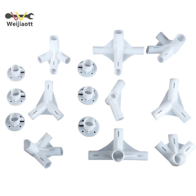 เครื่องมืออะไหล่พลาสติก 15 ชิ้นสำหรับ Gazebo กันสาดขนาด 3x6 เมตร พร้อมฟุตมุมและขั้วต่อ 25/19 มม.