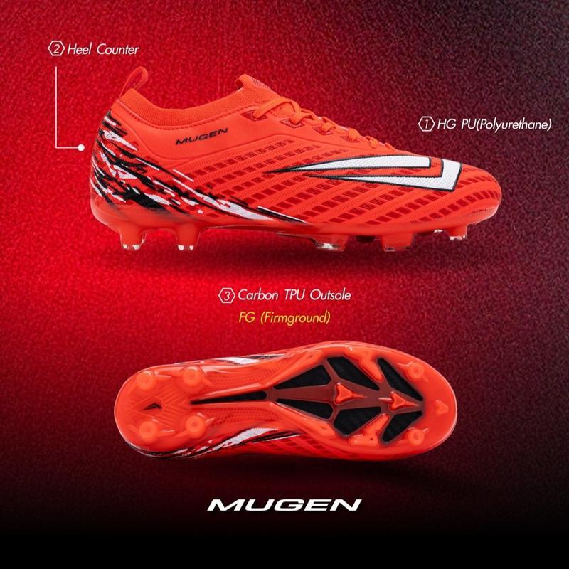 【ThaiHub Mart】รองเท้าฟุตบอลสตั๊ด WINGZ  MUGEN รองท็อป สุดทุกสนามฟุตบอล Sport กีฬา ออกกำลังกาย Shoe ร