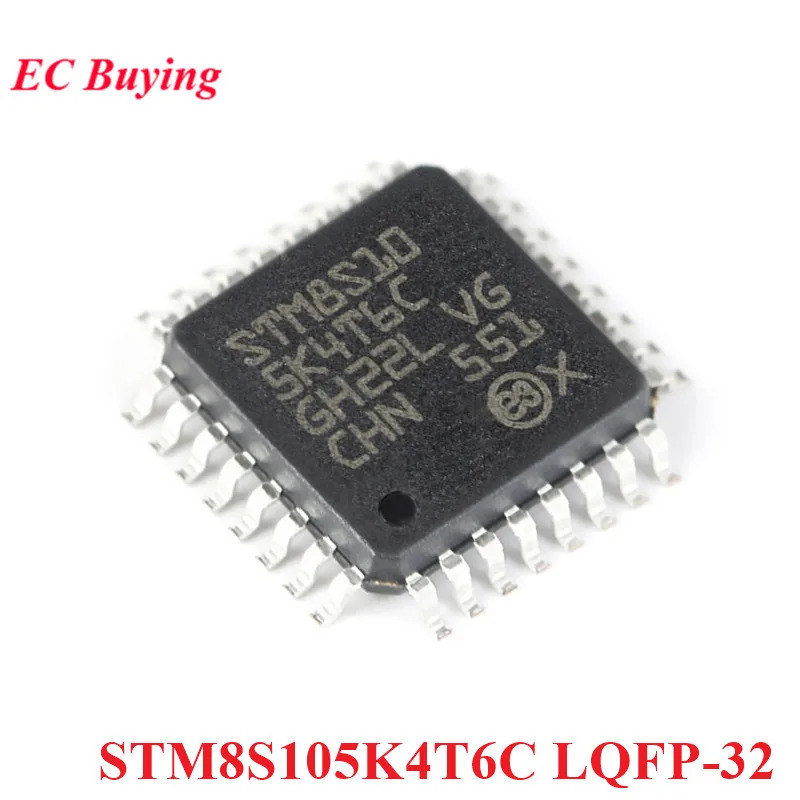 5 ชิ้น/1 ชิ้น STM8S105K4T6C STM8S105 STM8S 105K4T6C S105K4T6C LQFP-32 16MHz 16KB แฟลช 8bit Microcont