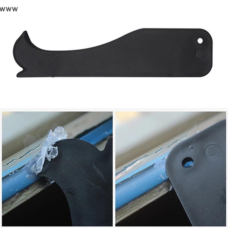 COD ยาแนวประตูหน้าต่าง4ชิ้น/เซ็ตชุดเครื่องมือรั่วซึมไม้พายปาดซีเมนต์เครื่องมือกำจัดปูนยาแนวเสร็จใหม่