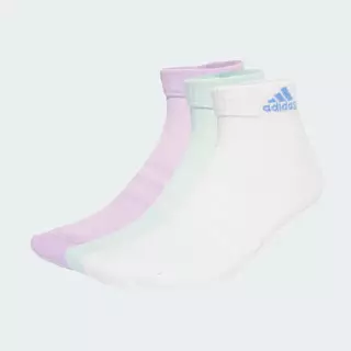 adidas ไลฟ์สไตล์ ถุงเท้ากีฬาหุ้มข้อนุ่มสบาย (3 คู่) Unisex สีม่วง JW2769