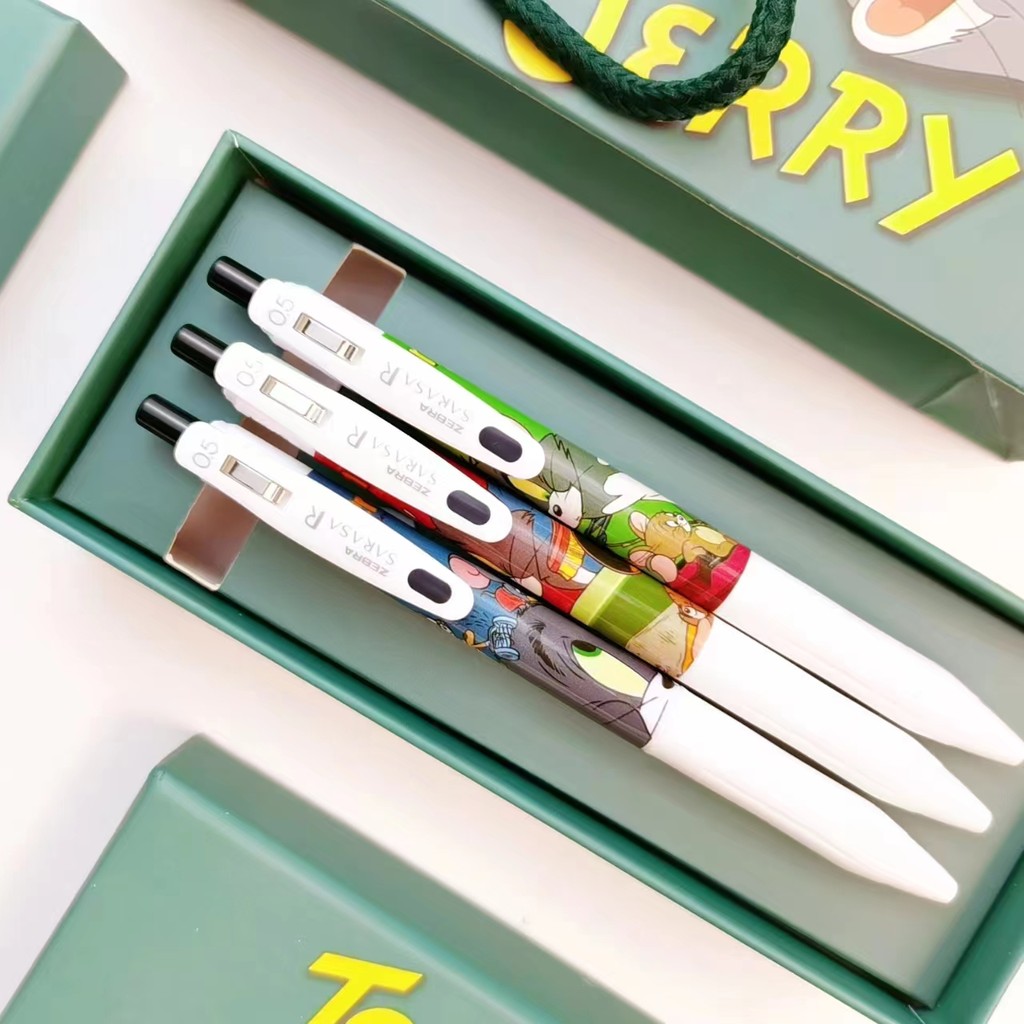 ญี่ปุ่นญี่ปุ่น ZEBRA ZEBRA Official Flagship Store Cat and Mouse ปากกาเจลเข้มข้น jj-29 รูปแบบโพสต์ขอ