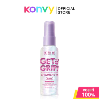 Dazzle Me Setting Spray แดซเซิล มี เซทติ้งสเปรย์ 60ml (Dewy Fix/Matte Fix/Acne Soothing/Hydro Fix/Shimmer Fix)
