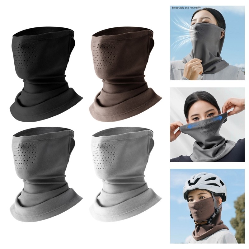 EDB * ขี่จักรยานคออุ่นสกีขนแกะ Bandanas คอ Gaiter ผ้าพันคอ Headwear Face Cover คอผ้าพันคอผ้าพันคอครึ