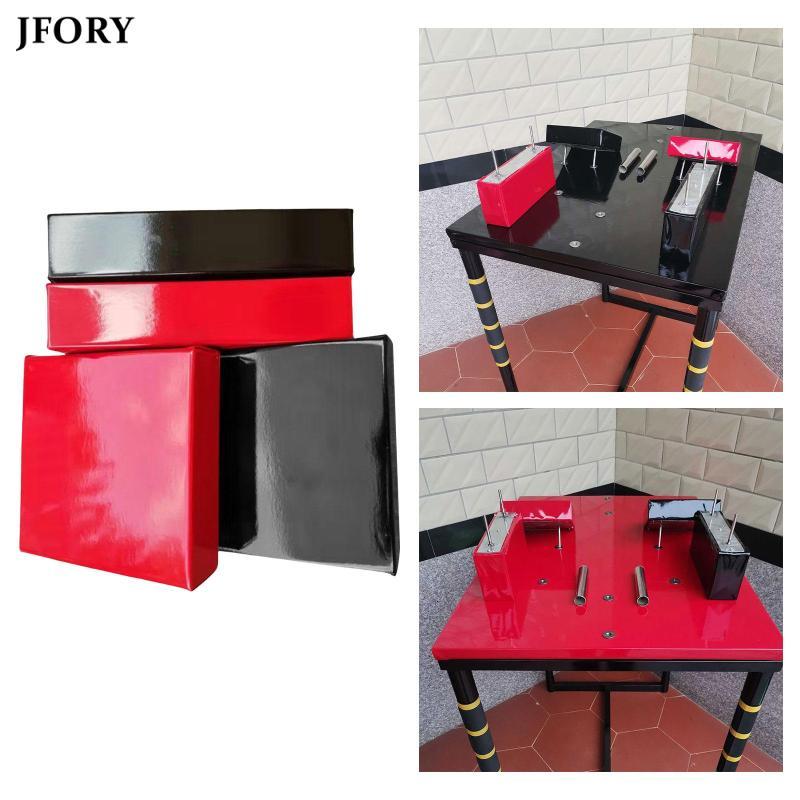 Jfory Arm Wrestling Table Pads เบาะแบบพกพา Resuable PU หนัง Premium Mat ข้อมือ Strength Support สําห