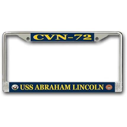 MilitaryBest USS Abraham Lincoln CVN-72 กรอบป้ายทะเบียน