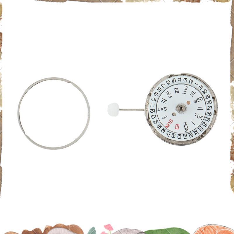 Miyota 8205 การเคลื่อนไหวนาฬิกาอัตโนมัติ 3 มือวันที่/วันปฏิทินคู่