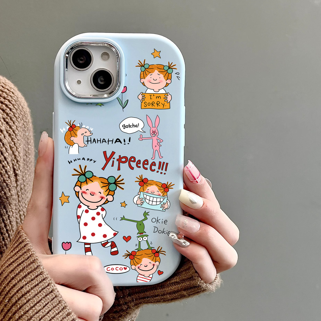 เคสสาวน่ารัก infinix Smart8 Hot40i Hot30 Note40 Hot50i Note12 Note50 itel A80 P55 P65 RS4 S23 S25Ult