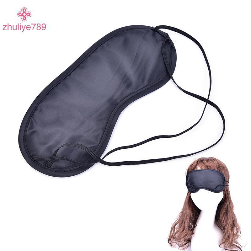 <zhuliye789> 10ชิ้นEye Mask Shade Cover Blindfold Night Sleeping ck New A, Nice