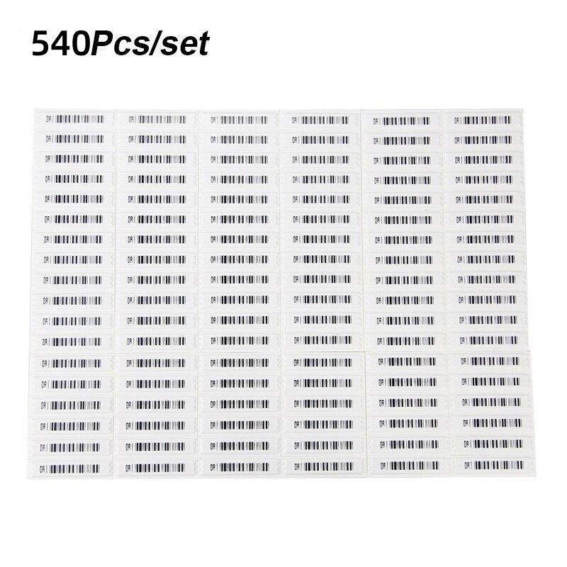 เนื้อหา 540 DR+ ป้ายอ่อนกันขโมย 58hz/ฉลากกันขโมยBarcode ป้ายสัญญาณเตือน Acousto-Magnetic (AM)