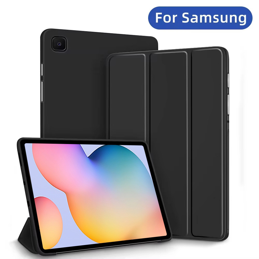 สำหรับ เคส Samsung Galaxy Tab A9 S6 lite Tab S7 S8 S10 S9 FE Plus A8 lite S9FE เคส เคสหนัง เคสกันกระ
