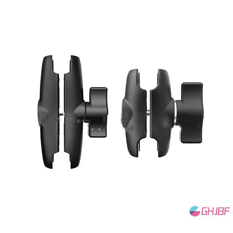 GHJBF] อลูมิเนียมอัลลอยด์ Double Counter Arm สําหรับ 25 มม./1 นิ้ว Ball Head Holder Original Mount C