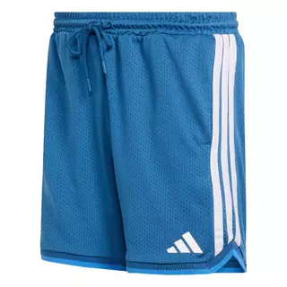 adidas ไลฟ์สไตล์ กางเกงขาสั้นผ้าตาข่าย STADIUM ผู้ชาย สีน้ำเงิน JZ6855