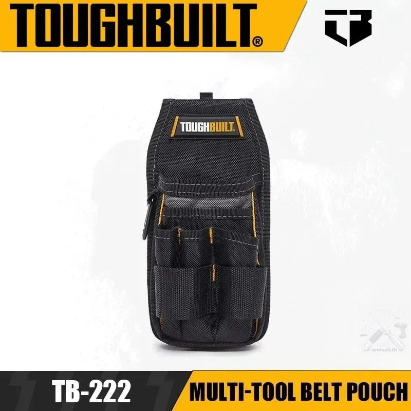 ToughBuilt TB-222 กระเป๋าจัดระเบียบ - กระเป๋าด้านหลัง - เหมาะกับกางเกงหรือเข็มขัด, กระเป๋าเครื่องมือ