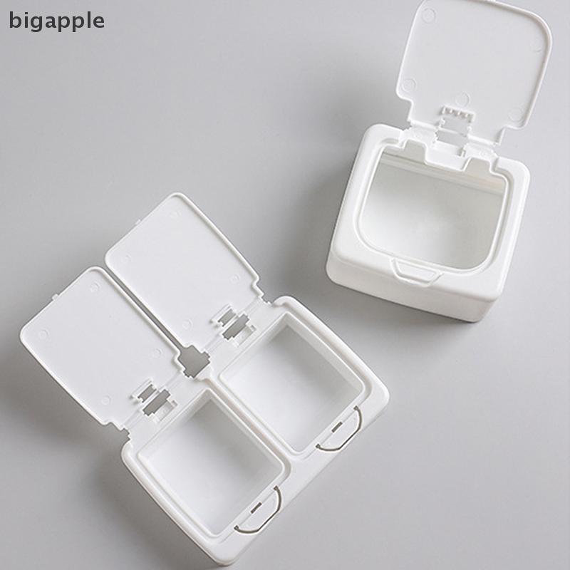 Bigapple สําลีกล่องเก็บวัตถุขนาดเล็กสําหรับเดสก์ท็อป RDG