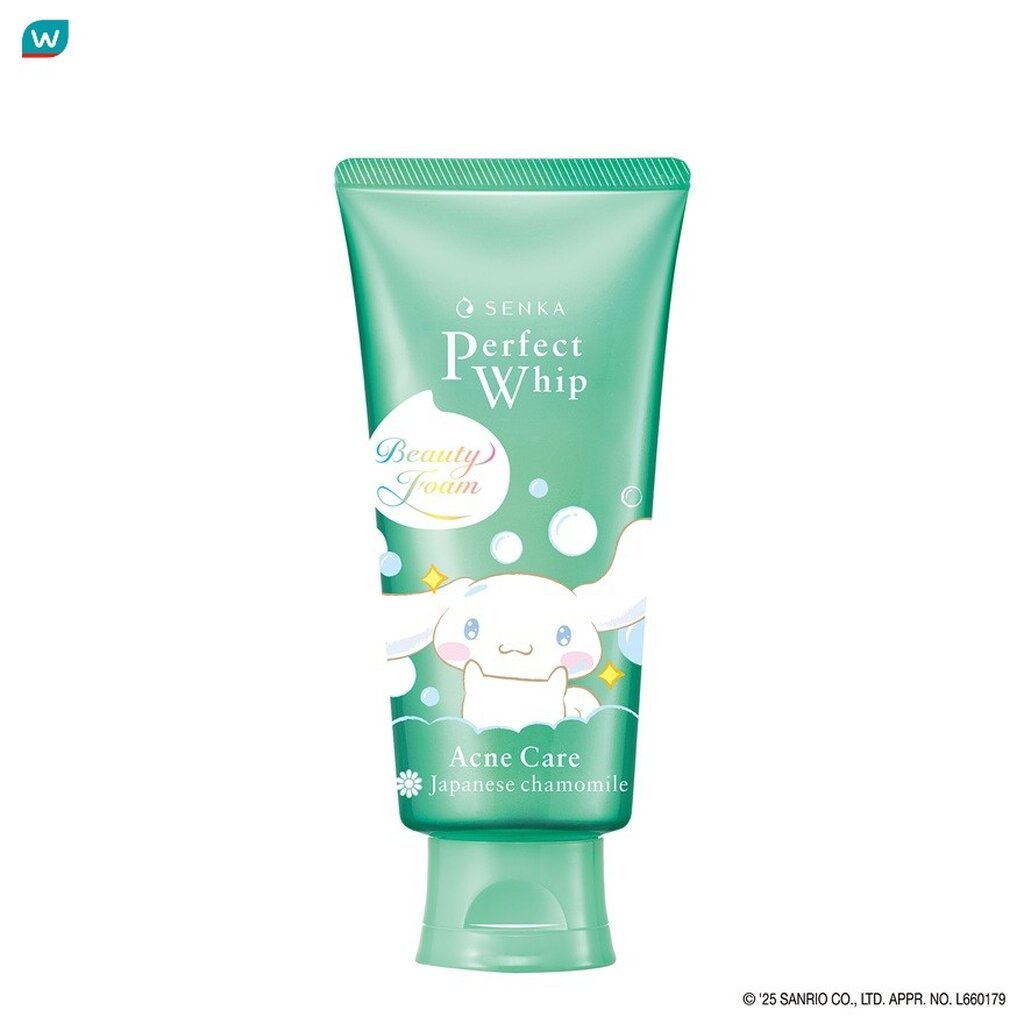 Senka เซนกะ เพอร์เฟ็ค วิป แอคเน่ แคร์ เอ 100 กรัม วิปโฟม ล้างหน้า