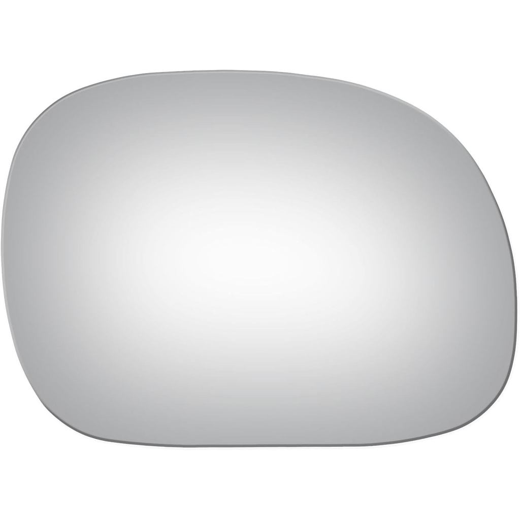 เลนส์กระจกกระจกนูนด้านข้างผู้โดยสารขวาพร้อมแผ่นสํารองพร้อมกาว USA สําหรับ 97-03 F150, 04 F150 Herita