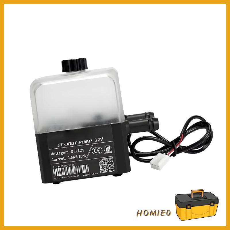 HOMIE0 300T คอมพิวเตอร์ Cooling ปั๊ม Featuring 23DB ทํางานที่เงียบสงบ 3Pin เมนบอร์ดความเข้ากันได้และ