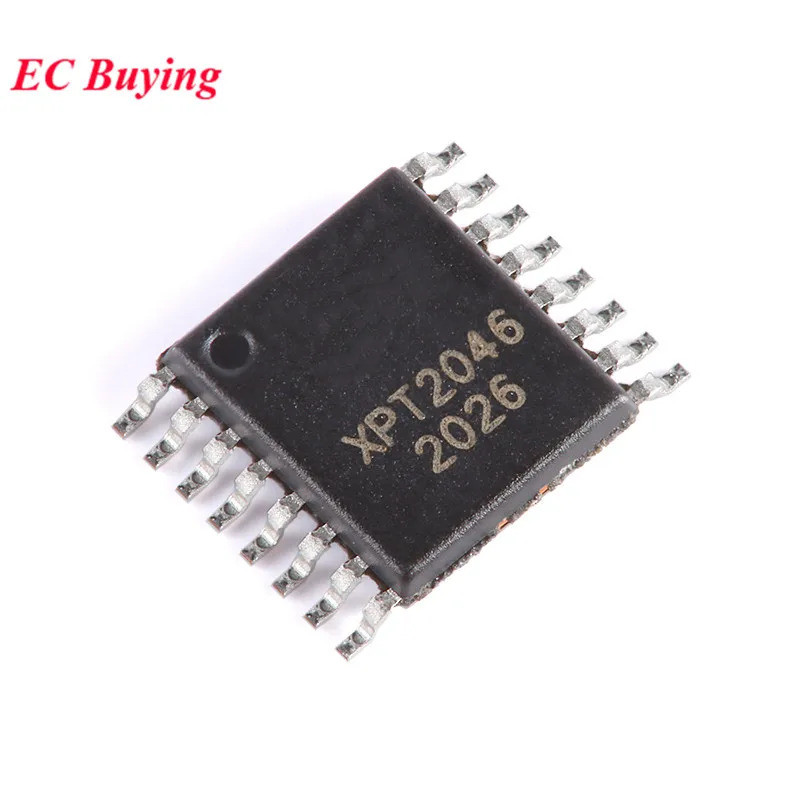 10 ชิ้น/ล็อต XPT2046 TSSOP-16 Touch Screen Controller IC 2046 TSSOP16 ใหม่เดิม