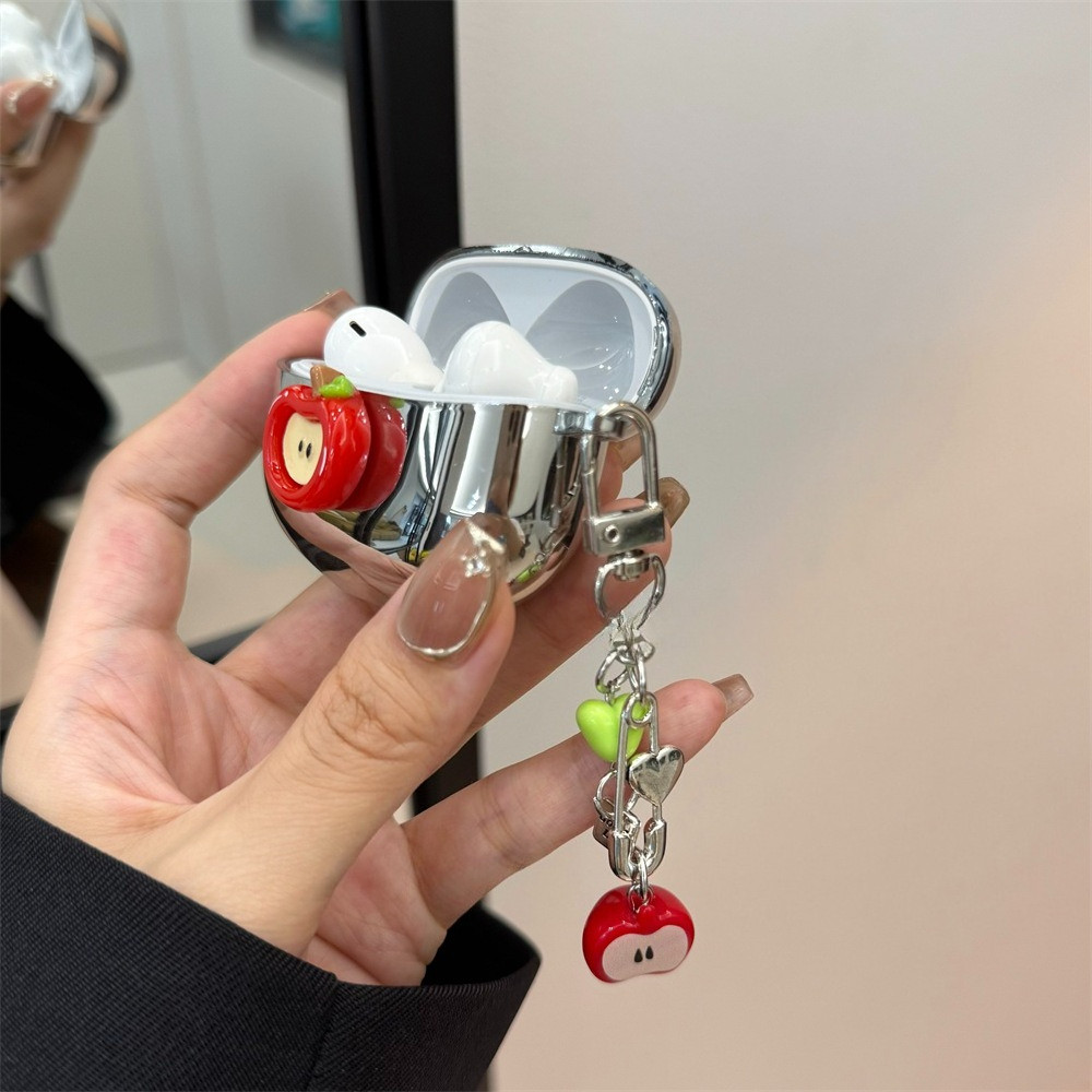 Ins ชุบ keychian เคสหูฟังสําหรับ Baseus BC1 / BP1 PRO / M3S / MC1pro เคสซิลิโคน TPU Cover - รูปที่ 4