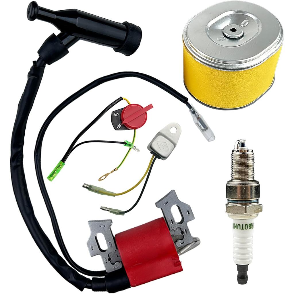 GX160 Ignition Coil Assembly for Honda & Clone GX120 GX200 for Rototiller 4589693 30500-ZE1-073 w/Ai