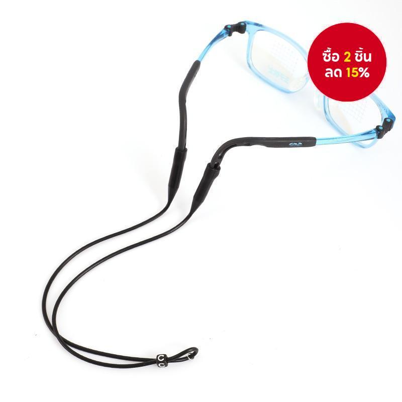 ปรับความยาวแถบสายตากีฬาแบบมีตัวล็อก - เชือกรัดแว่นตาป้องกันการหลุดเพื่อการสวมใส่ที่มั่นคง