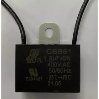 SiamTool คาปาซิเตอร์ พัดลม​ มีสายไฟ ตัวเก็บประจุ Capacitor คอนเดนเซอร์พัดลม CBB61 1.5uF/1.8/2.0/3.5uF อะไหล่พัดลม
