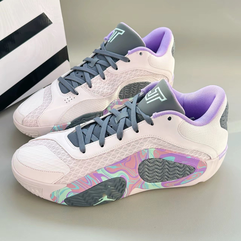 Tatum 2 Air Cushion รองเท้าผ้าใบบาสเก็ตบอลสำหรับผู้ชาย สวมใส่สบาย ลดแรงกระแทก