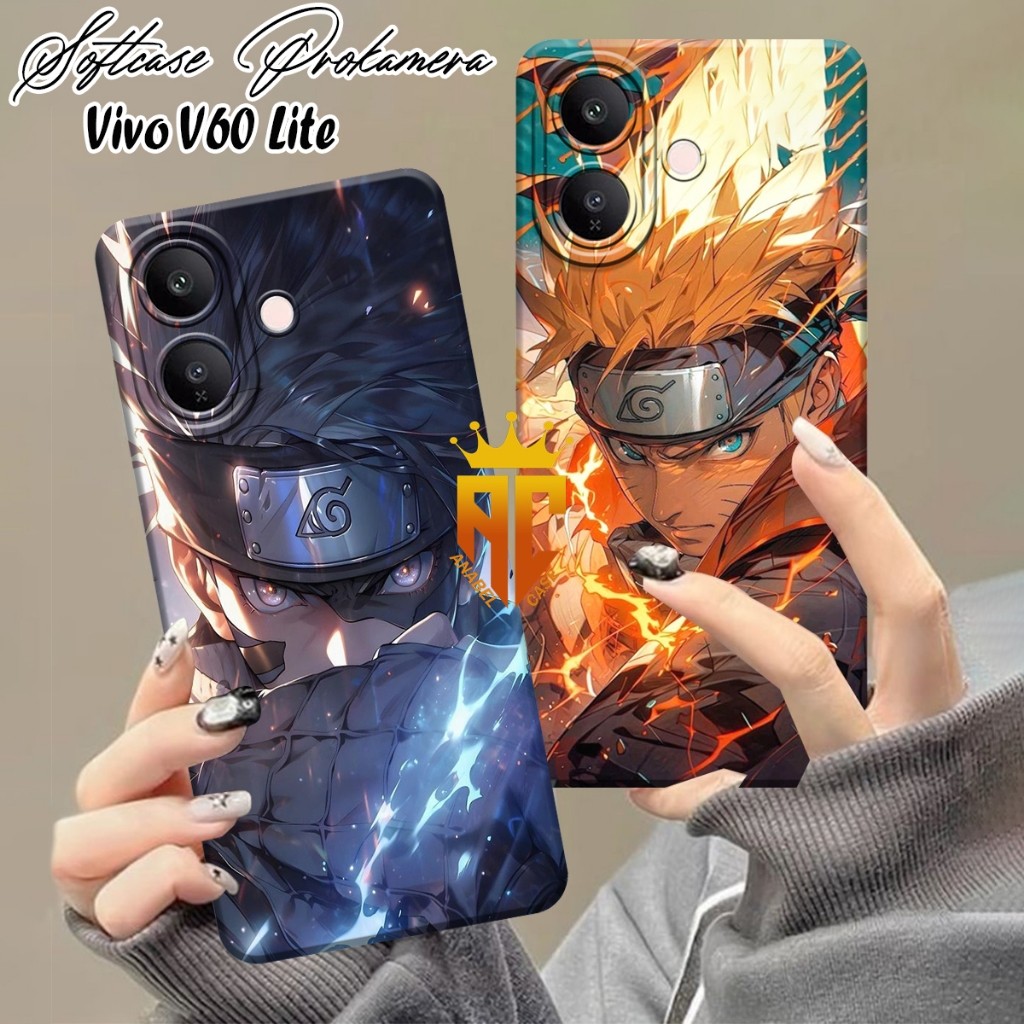เคสสําหรับ VIVO V60 LITE - เคส VIVO V40 LITE - เคส VIVO V50 LITE Naruto Shippuden Motif - เคส Vivo [