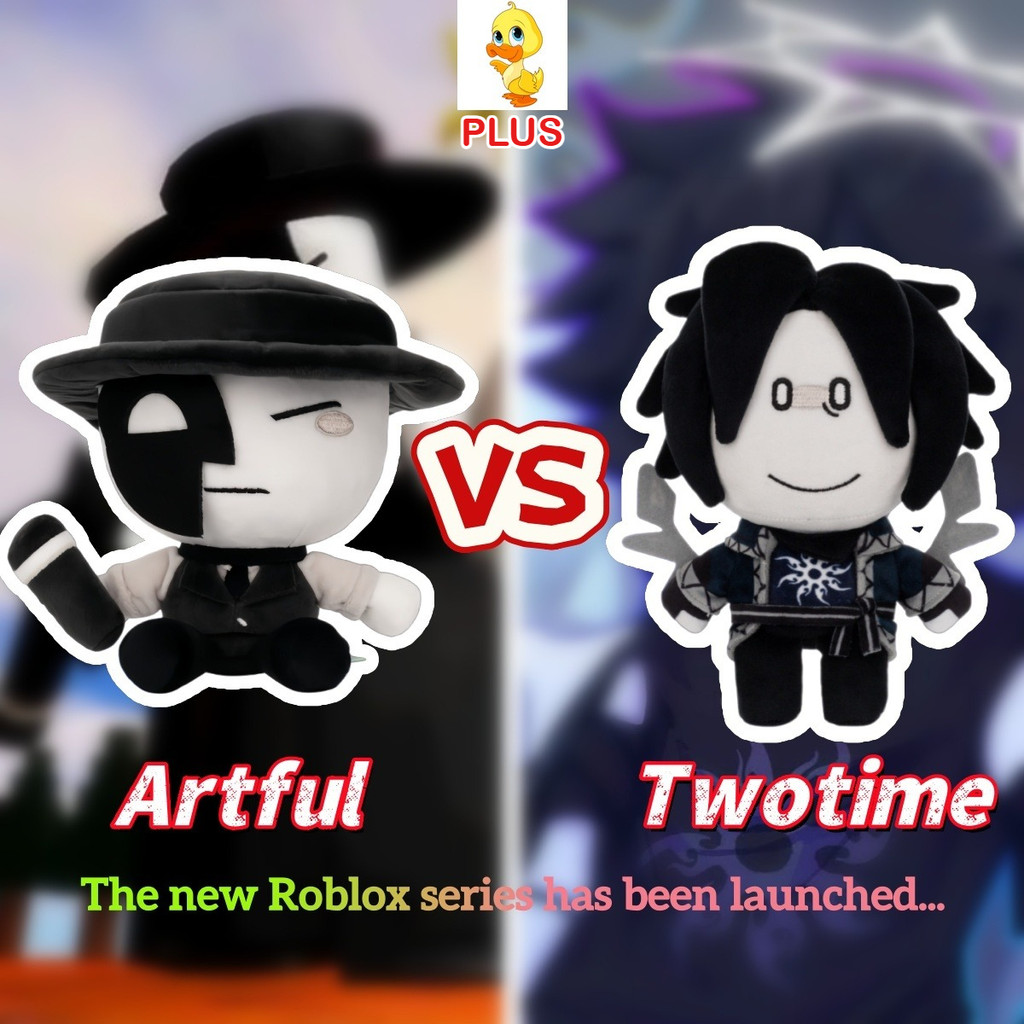 พลัส✨Roblox Forsaken ของเล่น✨สนุก Die of Death Artful ตุ๊กตาใหม่ Roblox Two Time Plush ของเล่น Roblo