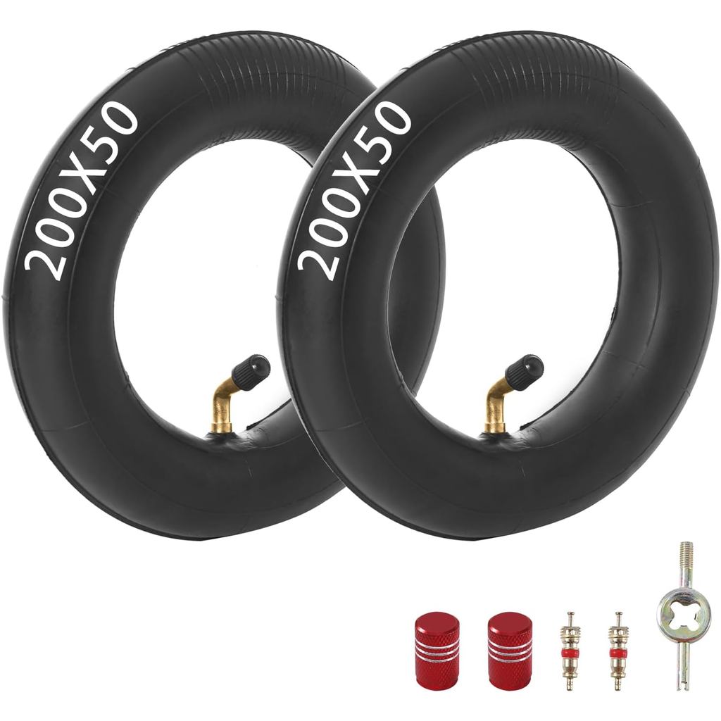 KAMIER 200x50 ยางในสำหรับมีดโกน รถเล็ก Crazy Cart XL, Shift Go Cart, Dune Buggy, eSpark E-Series, Po