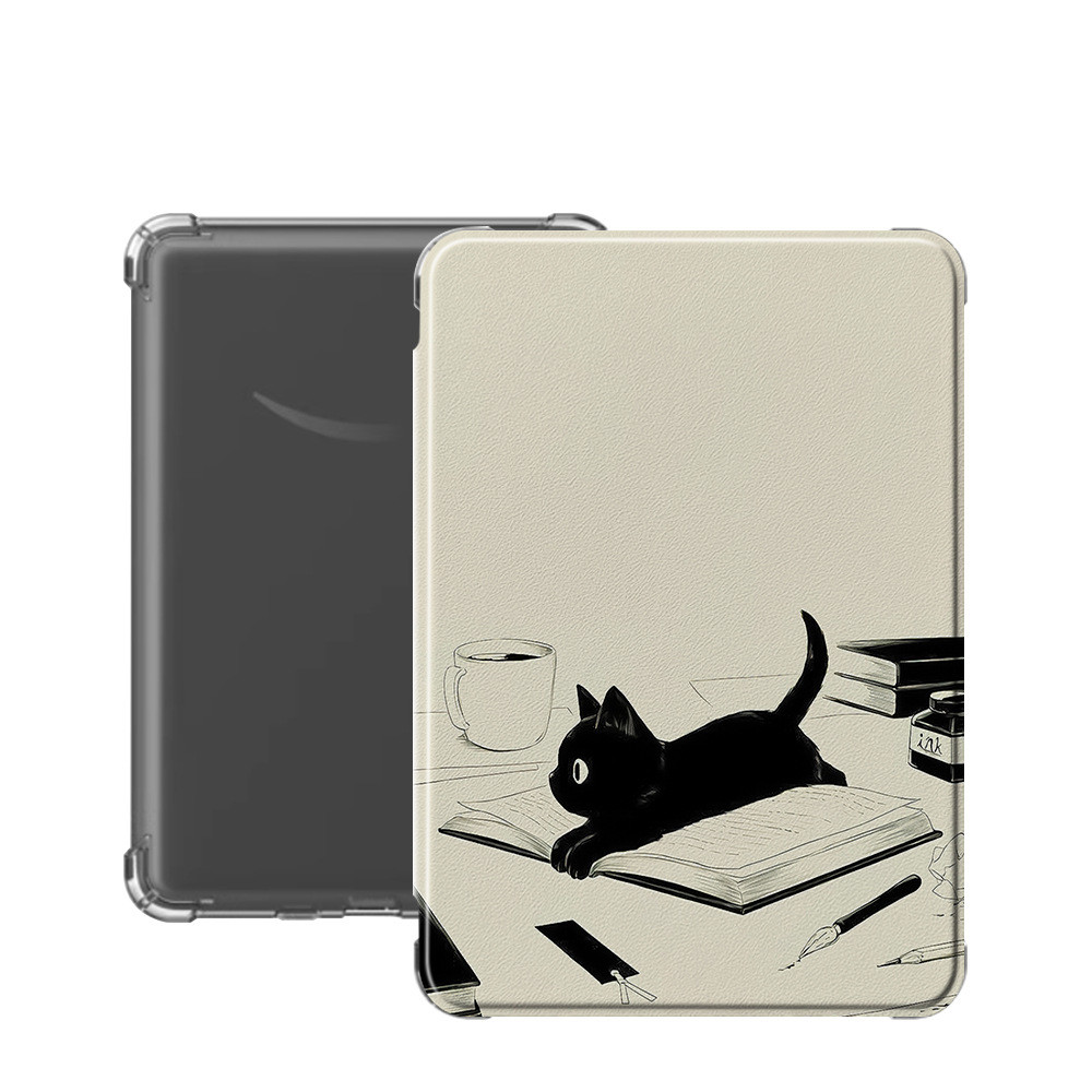 Kindle 11th2024 (RS23CV) 2022 (C2V2L3)/10th 2019 (J9G29R) เคสป้องกันโปร่งใสมือถือในหอพัก 6 นิ้ว [จัด